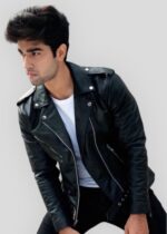 FAUX LEATHER BIKER JACKET - Image 3