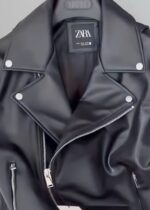FAUX LEATHER BIKER JACKET - Image 2