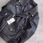 FAUX LEATHER BIKER JACKET