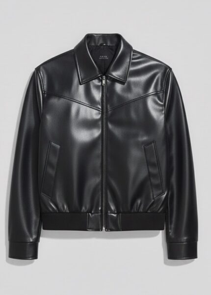 Old Skool Faux Leather Jacket