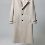 Classic Notched Lapel Long Coat