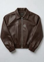 The Essential Dark Brown Cropped Jacket